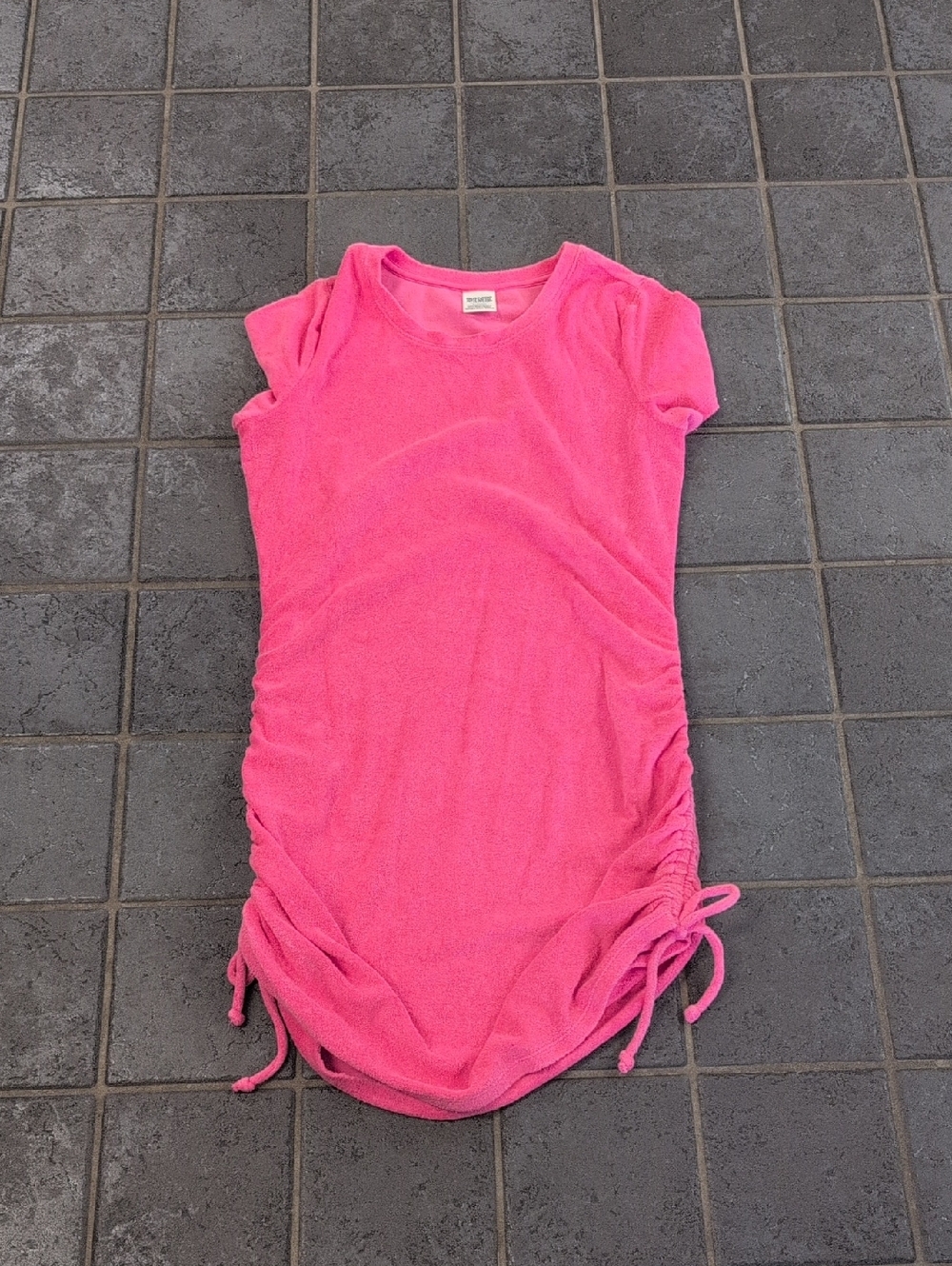 Women's Victoria's Secret Pink Terry Cloth Size Medium Swim Cover Up
